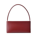 Vintage Leather Crossbody Bag for Women - Genuine Cowhide Baguette Shoulder Bag