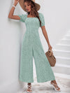 Vesper Printed Square Neck Puff Sleeve Jumpsuit — product view 18