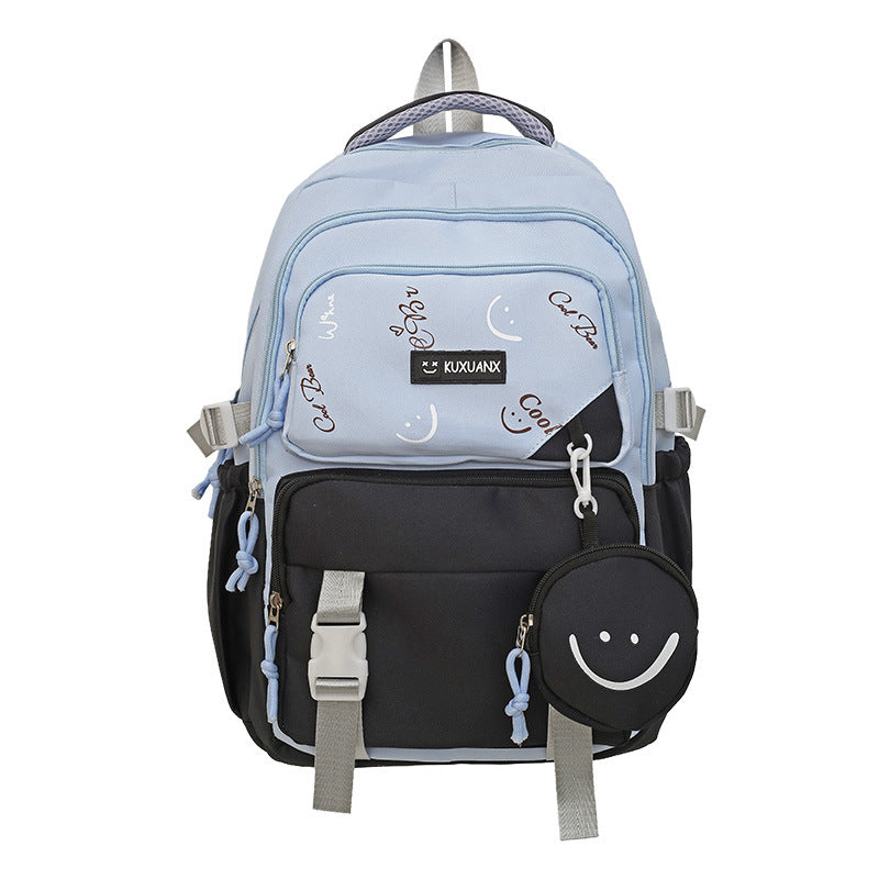 Lightweight High-Capacity Waterproof Backpack with Coin Pocket - 56-75L Travel Backpack for Students