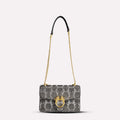 Rhinestone Crossbody Chain Bag - Women's PU Leather Shoulder Bag with Adjustable Chain Strap | Sarah Express