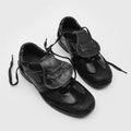 Men's Minimalist Derby Shoes | Microfiber Lace-Up Casual Dress Shoes for Men