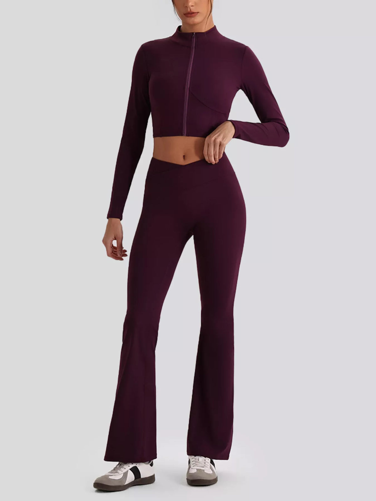 Seamless V-Neck Tank & Leggings Active Set