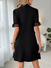 Elara Lace Detail Double Breasted Blazer Dress — product view 5