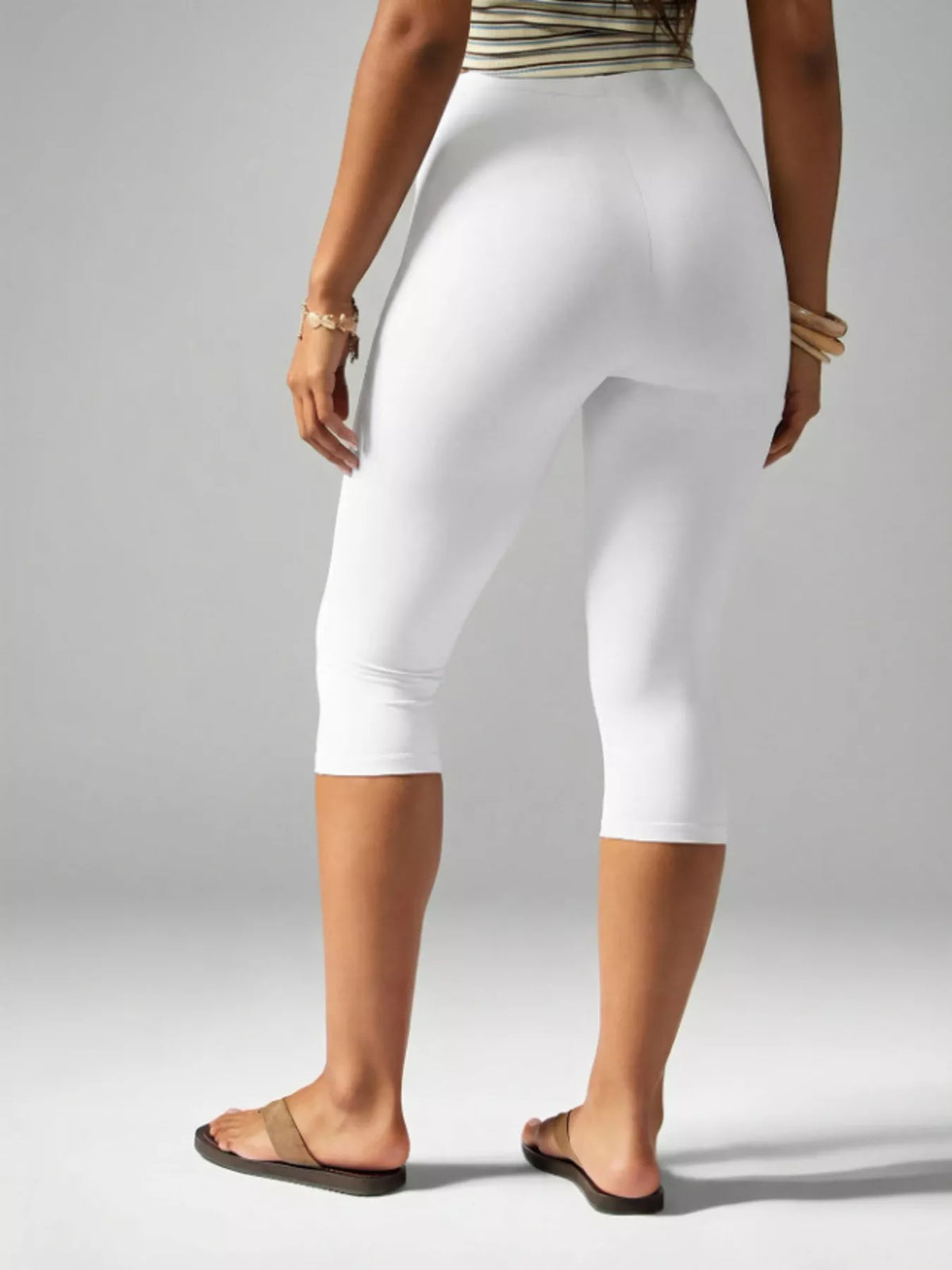 High-Waisted Capri Active Leggings