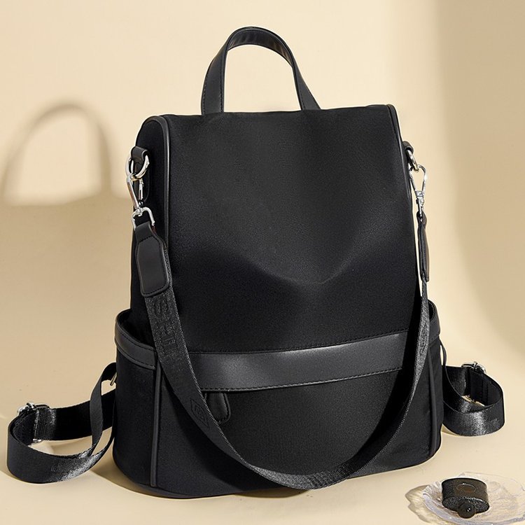 Oxford Cloth Backpack for Women - Large Capacity Travel School Bag