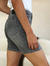 Judy Blue Camden High-Rise Washed Denim Shorts — product view 5