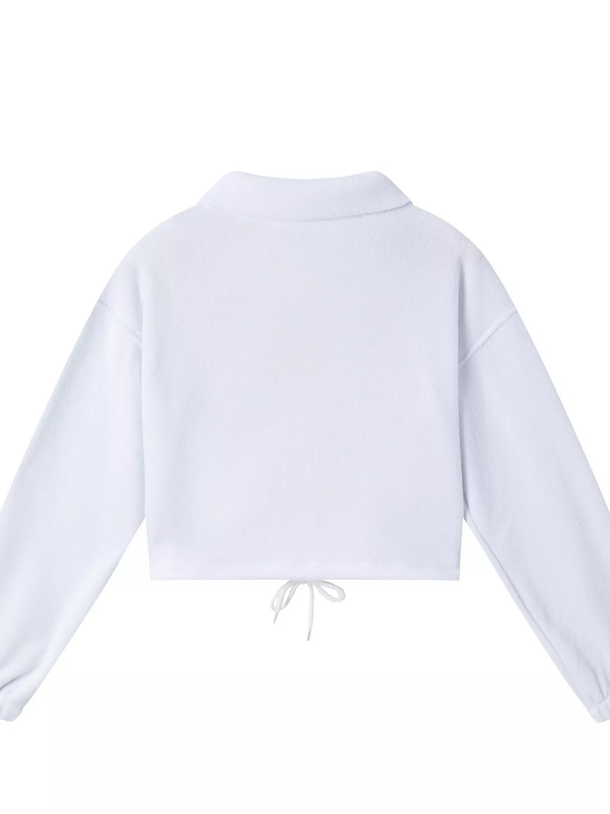 Women's Quarter Zip Sweatshirt and Pants Set — 2-Piece Matching Lounge Outfit