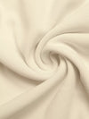 Women's apricot lace-trim tie-detail long-sleeve top