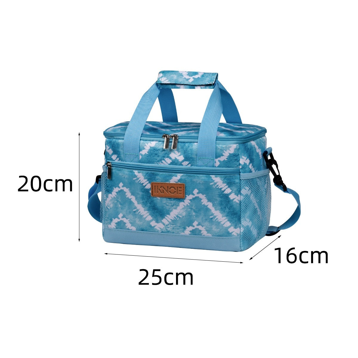 Insulated Tote Bag - Foldable Oxford Fabric Cooler Lunch Bag for Women
