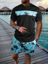 Sunset Palms Tee & Shorts Set — color or detail view 5