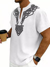 Nomad Embroidered Notch-Neck Shirt — color or detail view 18