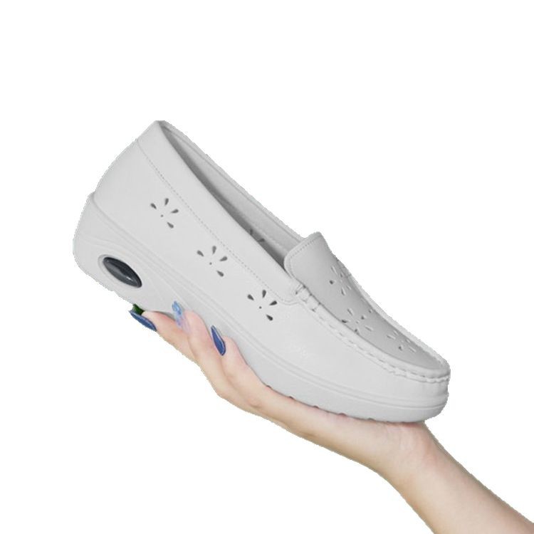 Women's Breathable Platform Sneakers - Comfortable Thick Sole Casual Shoes