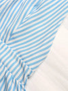 Vesper Crisscross Back Striped Romper — product view 8