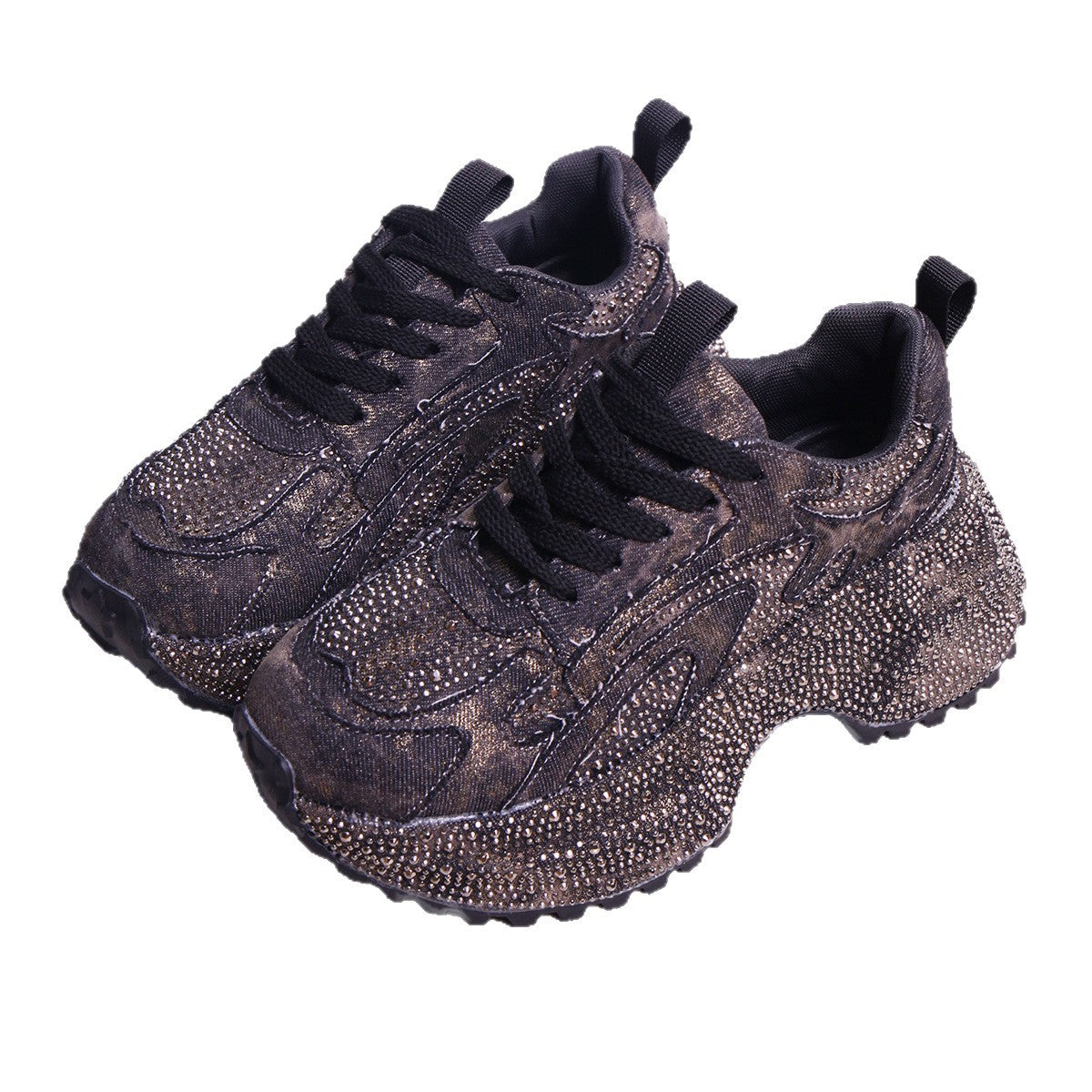 Women's Height-Increasing Platform Sneakers - Thick Sole Casual Shoes