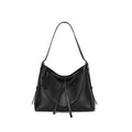 Women's Genuine Leather High-Capacity Shoulder Bag | Retro Casual Handbag