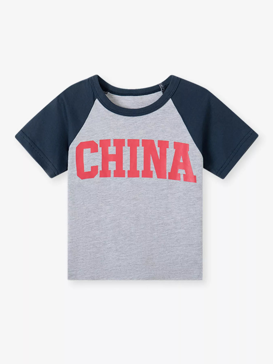 Meadow Days 'CHINA' Raglan Sleeve T-Shirt