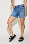 Judy Blue Quinn High-Rise Slim Denim Shorts — product view 4
