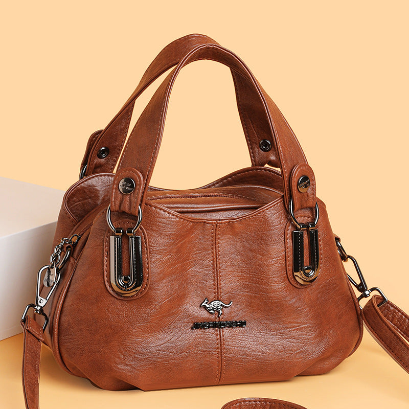 Women's Stylish Crossbody Bag – Lightweight PU Leather Shoulder Bag for Everyday Use