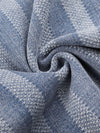 Riviera Stripe Denim Shorts — color or detail view 5