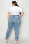 Judy Blue Sawyer Cuffed Hem Slim Jeans — product view 7
