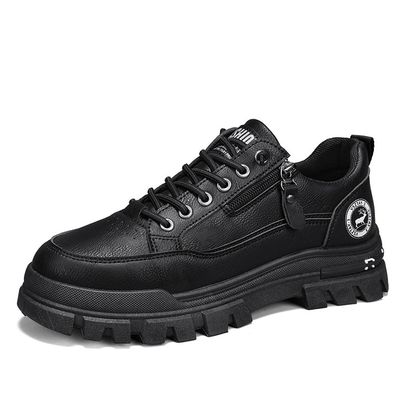 Men's Chunky Sole Casual Sneakers - Comfortable Everyday Footwear