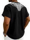 Nomad Embroidered Notch-Neck Shirt — color or detail view 5