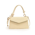 Korean-Style Crossbody Shoulder Bag - Premium PU Leather Square Flap Bag for Women