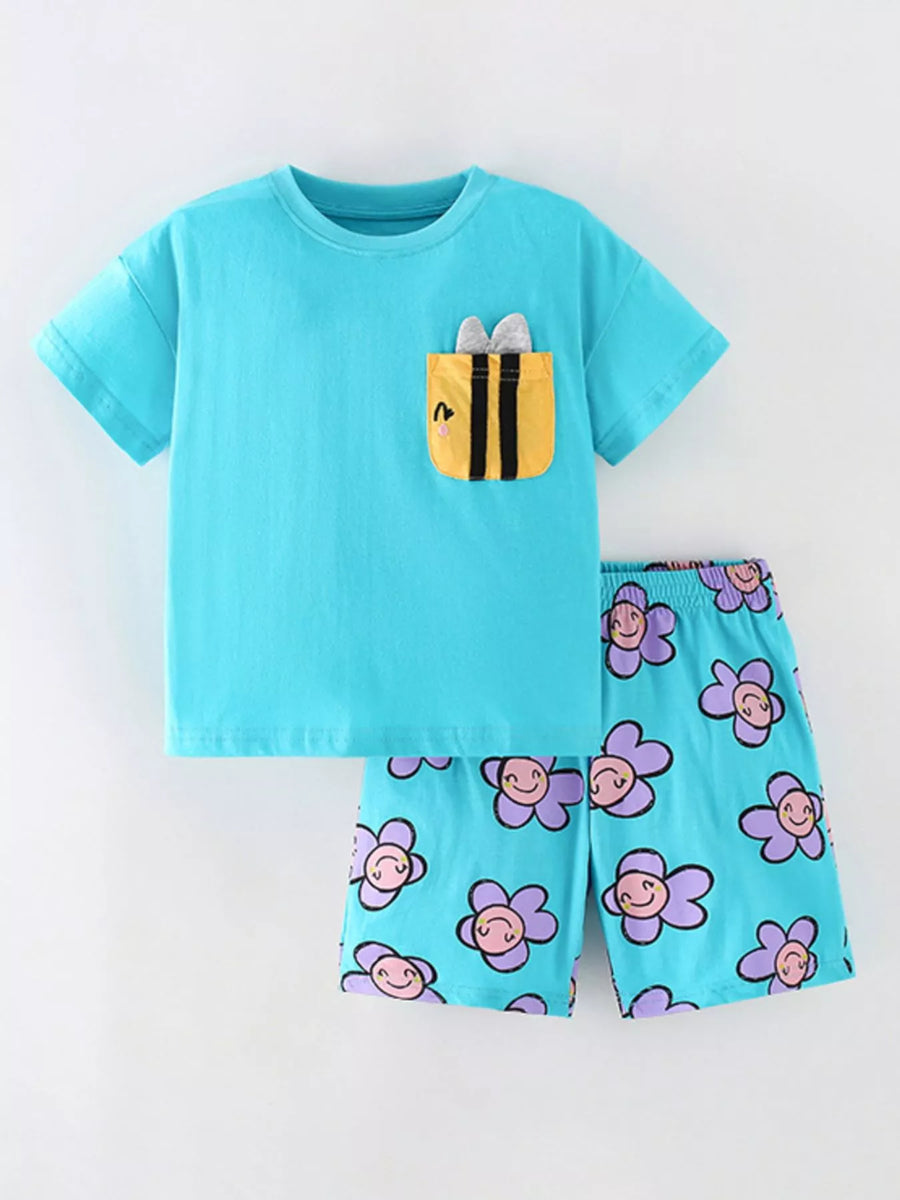 Wildwood Crewneck Top and Shorts Set