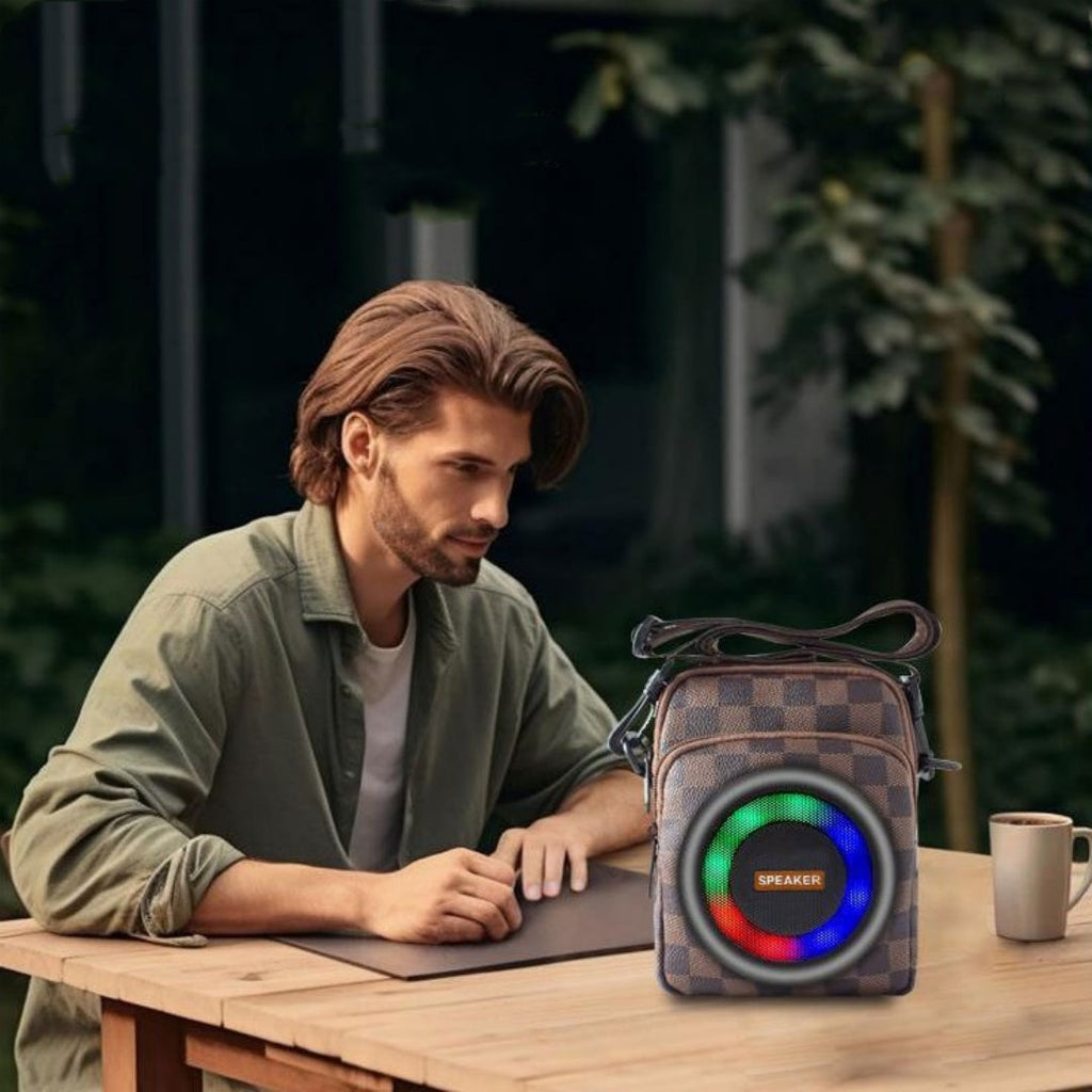 Bluetooth Speaker Backpack – Waterproof Rechargeable Outdoor Backpack with Built-In Speaker
