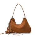 Women's Retro Crossbody Shoulder Bag – Soft Cowhide Leather Underarm Bag for Commuting | Sarah Express