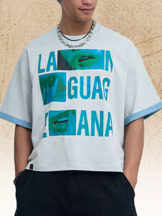 Another view: Laguna Graphic Oversized Tee