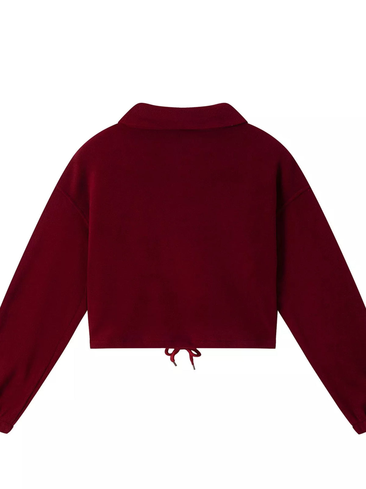 Women's Quarter Zip Sweatshirt and Pants Set — 2-Piece Matching Lounge Outfit