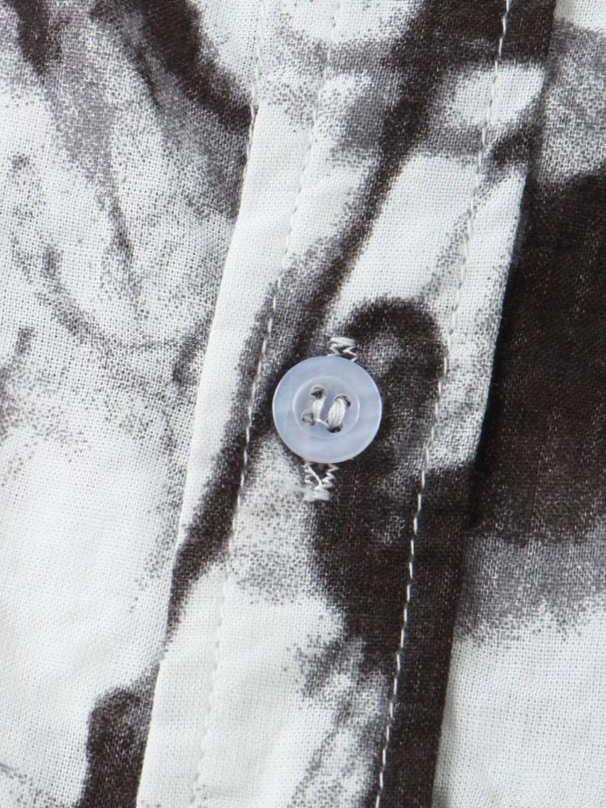 Ink-Wash Short-Sleeve Shirt