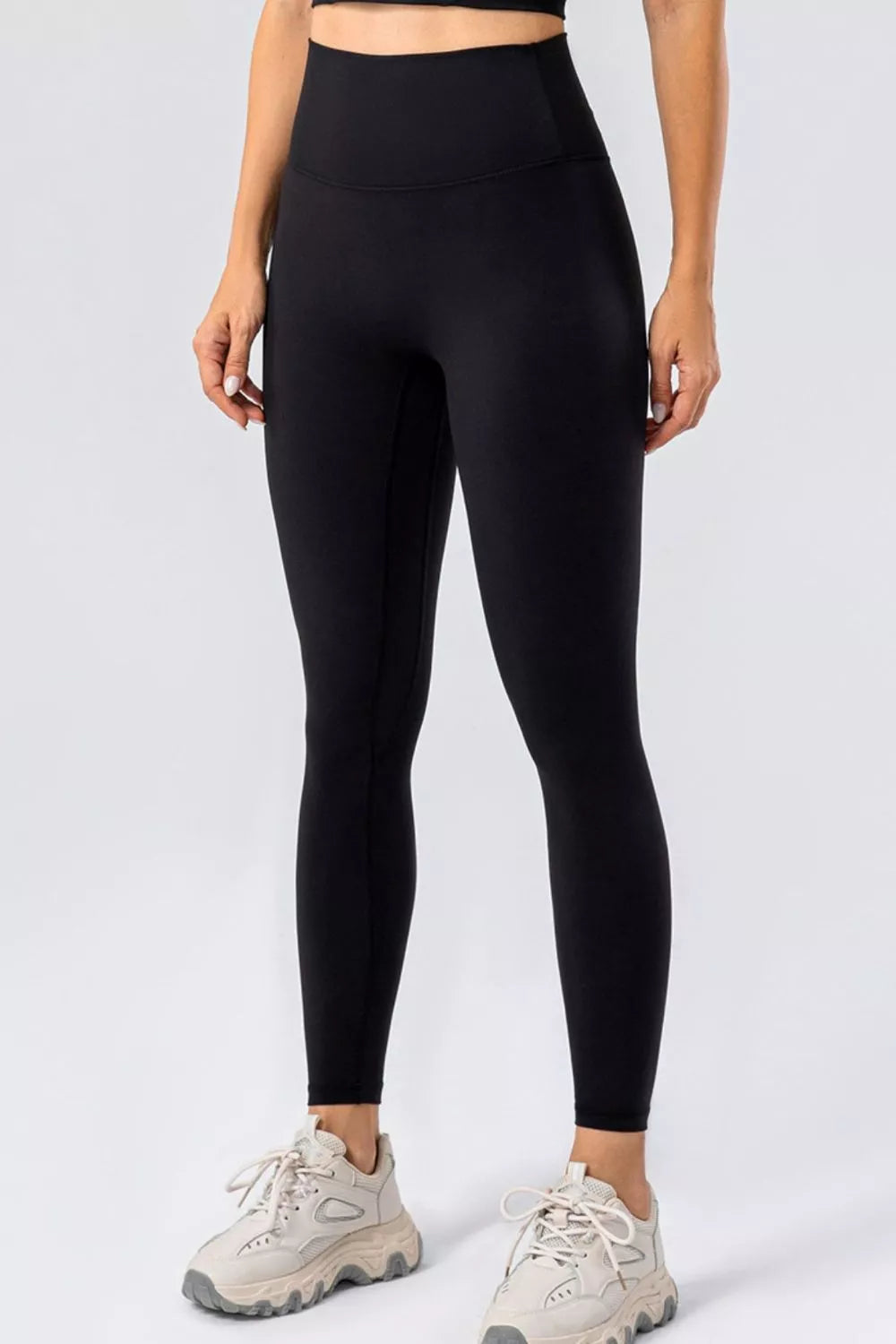 High-Waisted Stretch Seamless Active Leggings