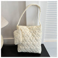 Women's High-Capacity Tote Crossbody Bag - Versatile Everyday Shoulder Bag with Phone Pocket