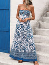 Dahlia Floral Print Strapless Maxi Dress — product view 3