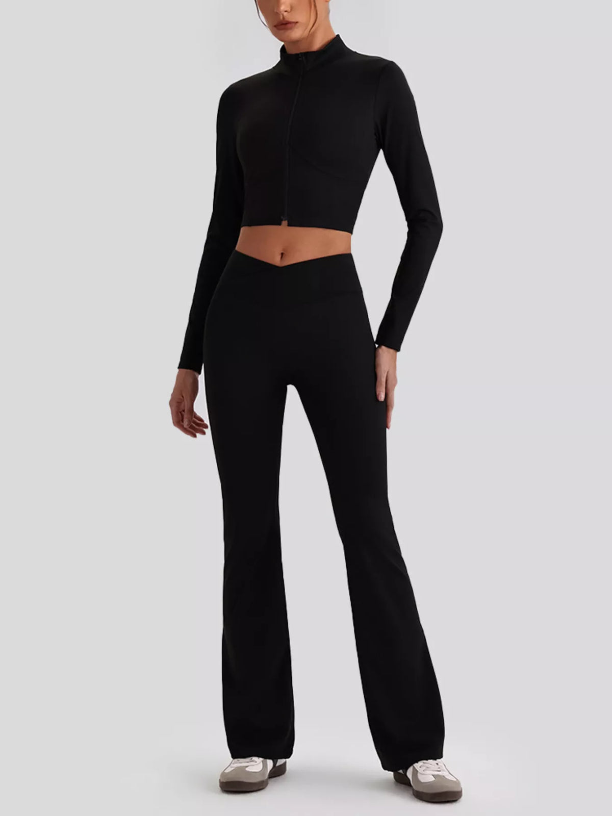 Seamless V-Neck Tank & Leggings Active Set