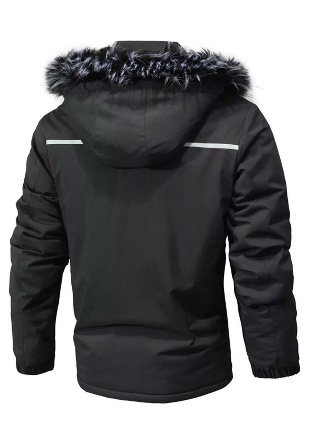 Men's Hooded Winter Parka Coat — photo 5