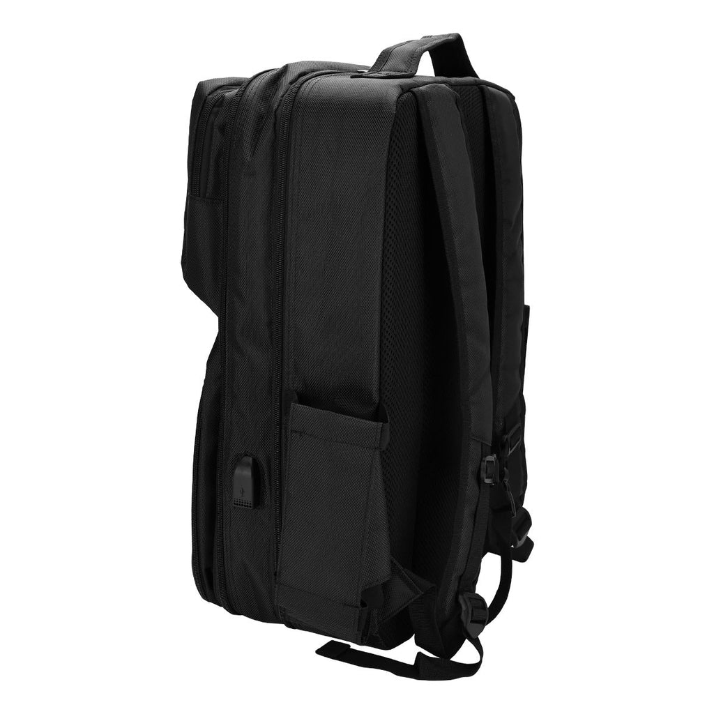 Black High Capacity Makeup Artist Backpack – Multifunctional Travel & Professional Organizer Bag