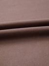 Coffee brown color-block drop-shoulder sweatshirt