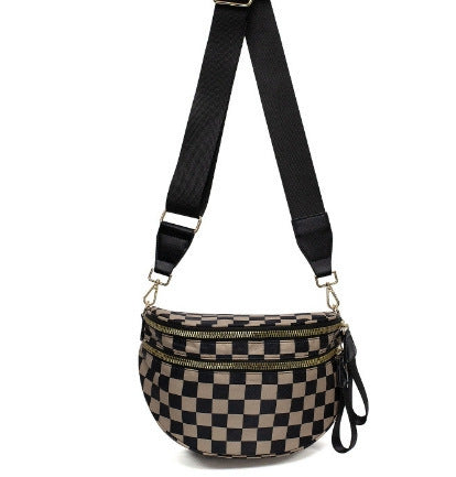 Women's High Capacity Oxford Cloth Crossbody Bag – Stylish Shell Shoulder Bag
