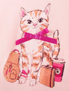 Adventure Club Cat Ruffled Hem T-Shirt and Shorts Set — product view 4