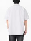 Men’s relaxed short-sleeve button-up shirt