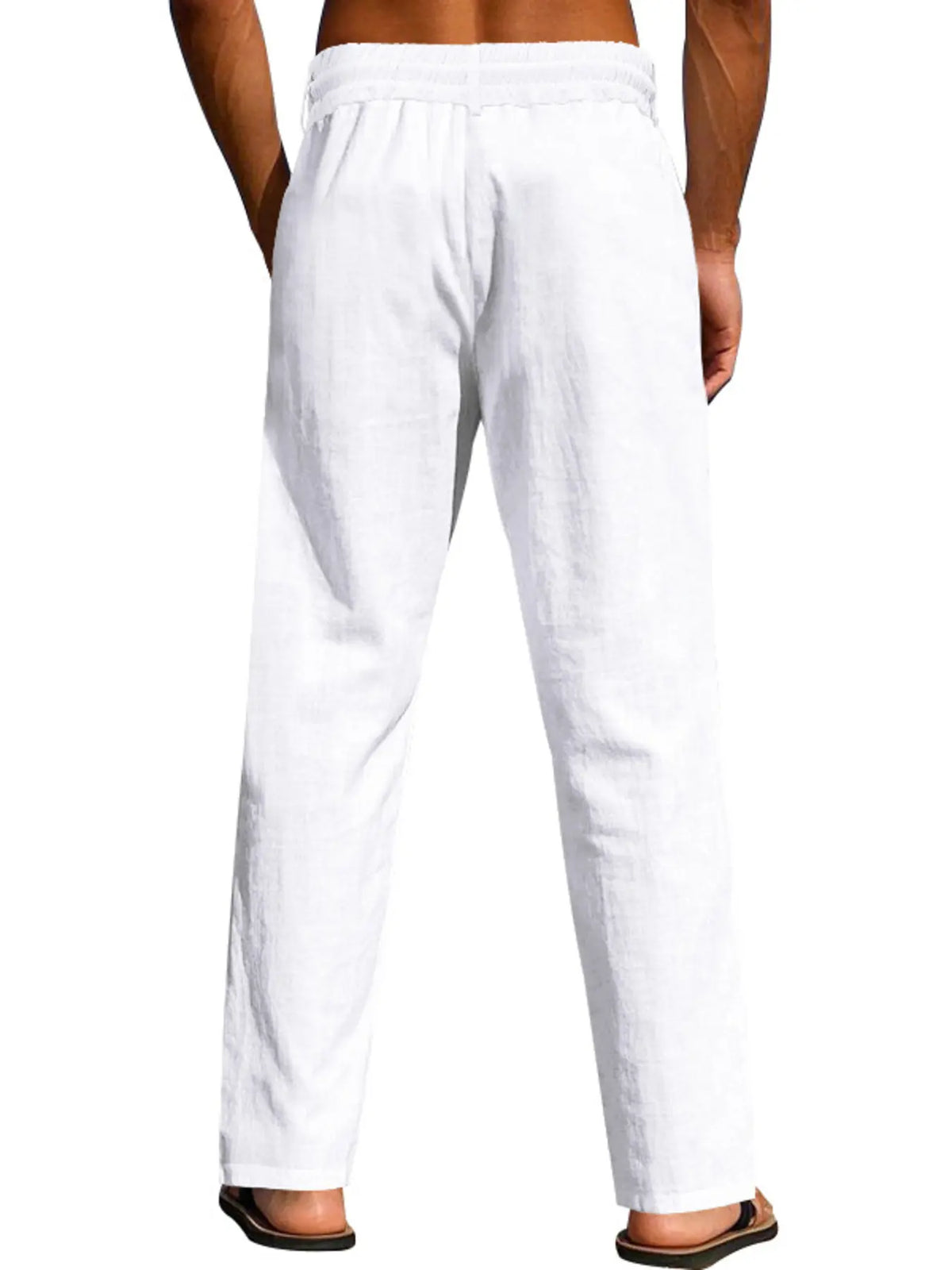 Men's Relaxed Drawstring Pants with Pockets — photo 18