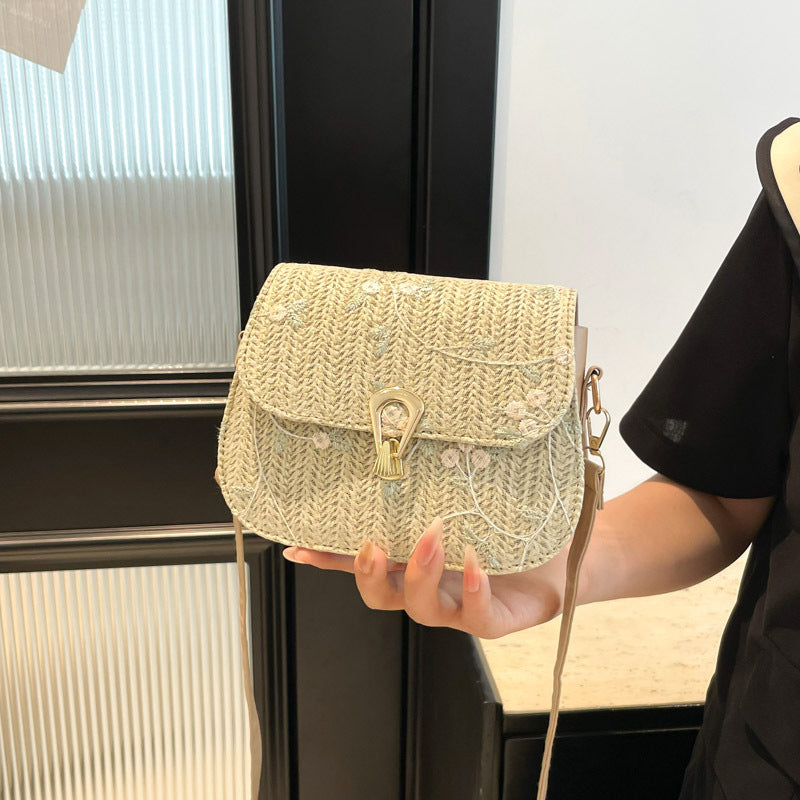 PVC Crossbody Bag - Compact Shoulder Purse