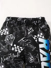 Storybook Racing Car Print Long-Sleeve Sweatshirt and Pants Set — product view 5