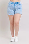 Judy Blue Addison Mid-Rise Garment-Dyed Denim Shorts — product view 7