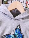 Poppy Lane Butterfly Print Hoodie & Pants Set — product view 2