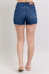 Judy Blue Sloane High-Rise Criss-Cross Waistband Denim Shorts — product view 5