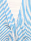 Vesper Crisscross Back Striped Romper — product view 7